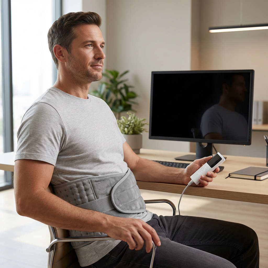 Elektryczny pas grzewczy na plecy